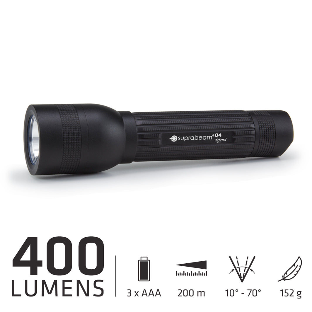Lampe de poche Q4defend