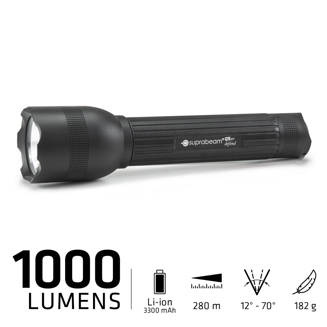 Q5xr défendre la lampe de poche