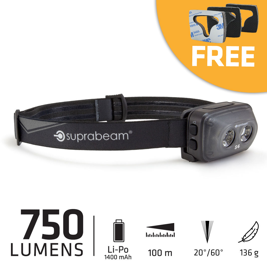 Lampe frontale rechargeable S4